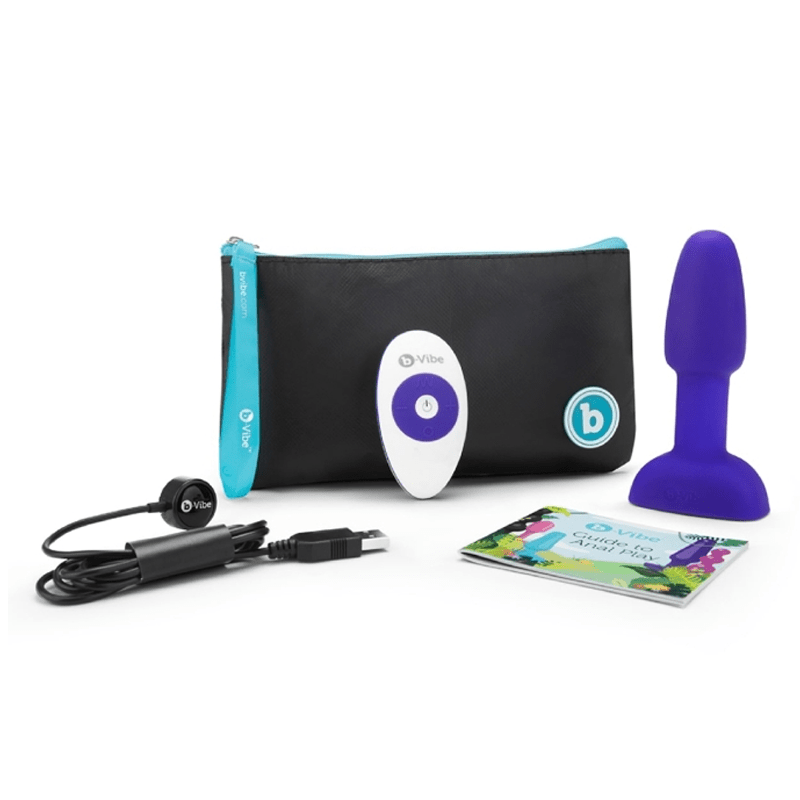 b - Vibe Rimming Petite (Purple) - HeldInBliss