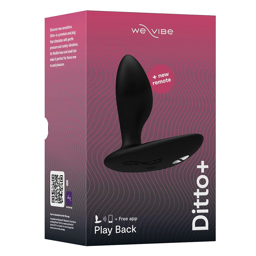 Ditto+ Satin Black (We - Vibe) - HeldInBliss