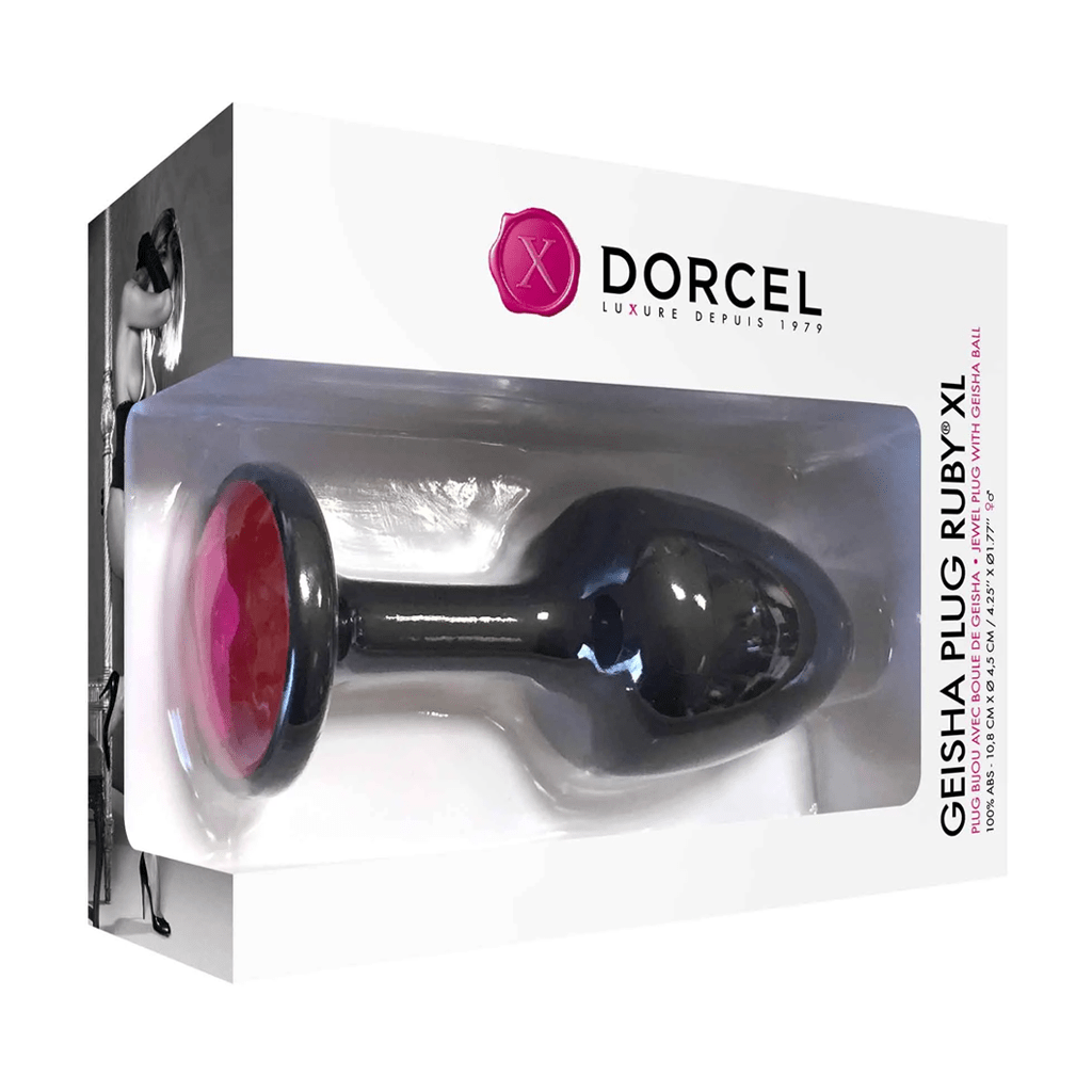 Dorcel Geisha Plug – Ruby (XL) - HeldInBliss