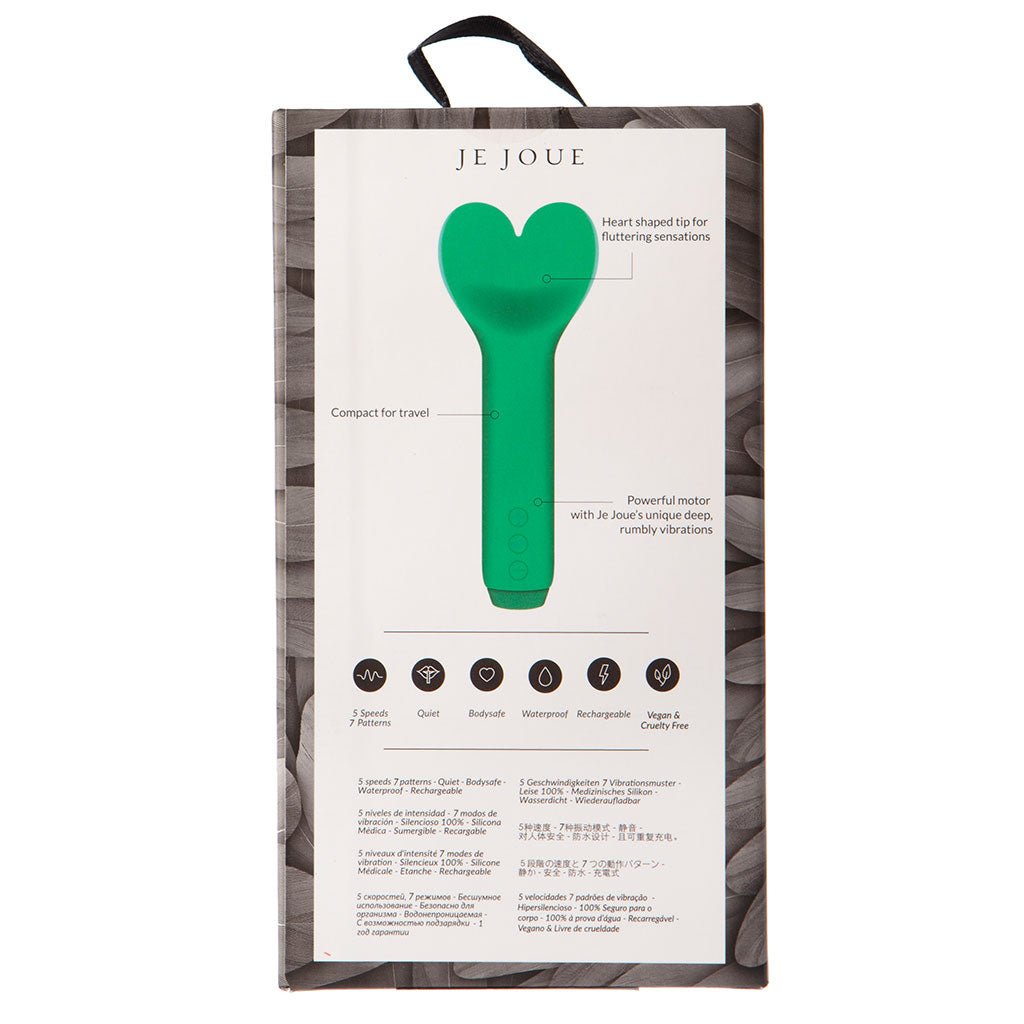 Je Joue Amour Bullet – Emerald Green (Je Joue) - HeldInBliss