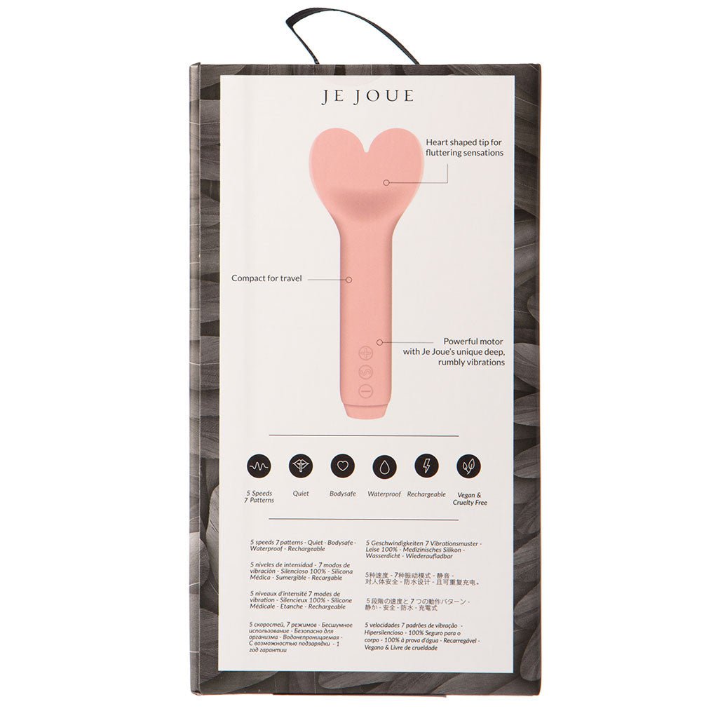 Jopen Amour Bullet Vibrator – Pale Rosette - HeldInBliss
