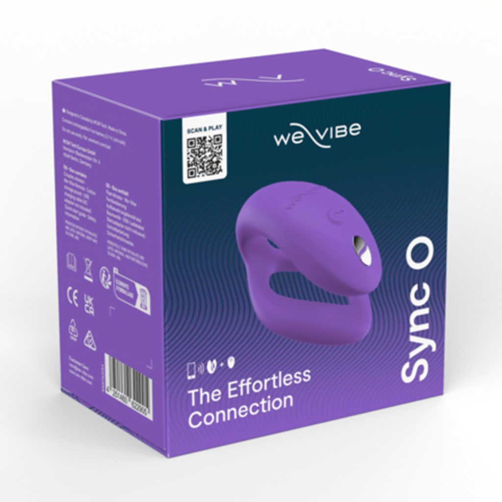 LELO Sync O – Purple Wearable Couples Vibrator - HeldInBliss