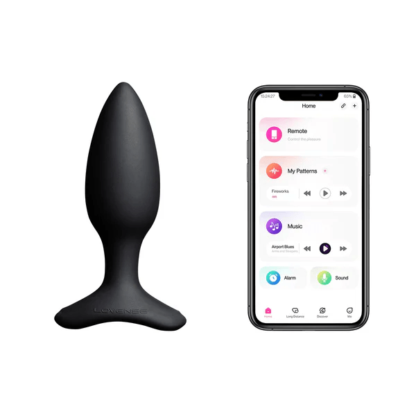 Lovense Hush 2 – 1.5” (Black) - HeldInBliss