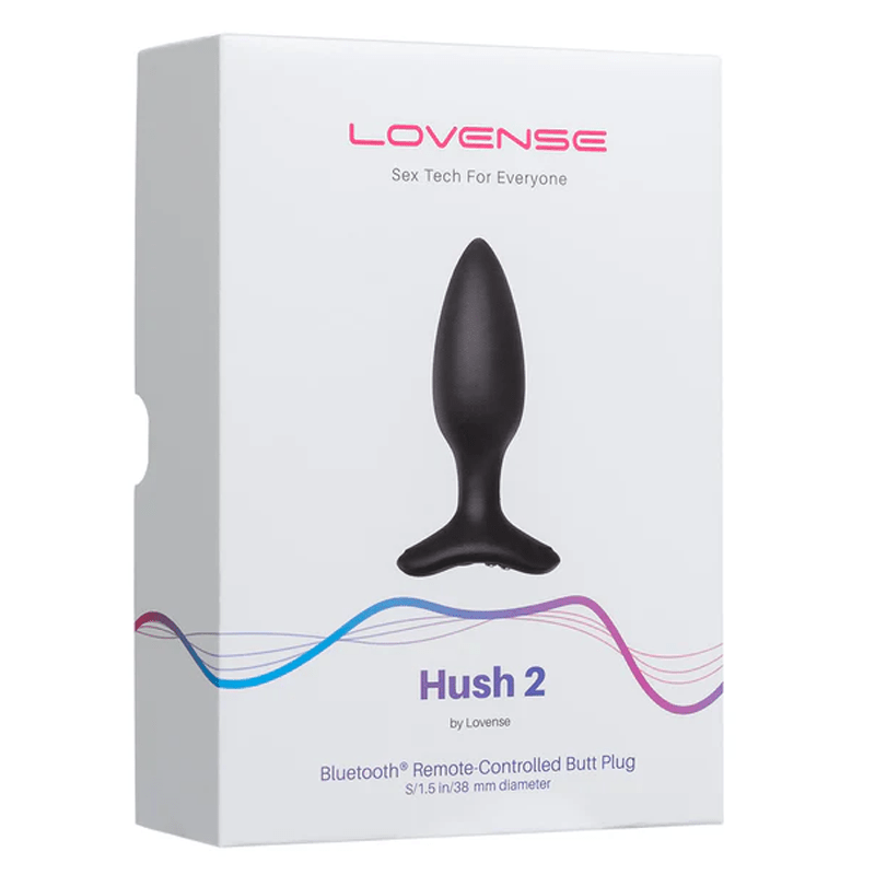 Lovense Hush 2 – 1.5” (Black) - HeldInBliss