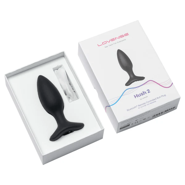 Lovense Hush 2 – 1.5” (Black) - HeldInBliss