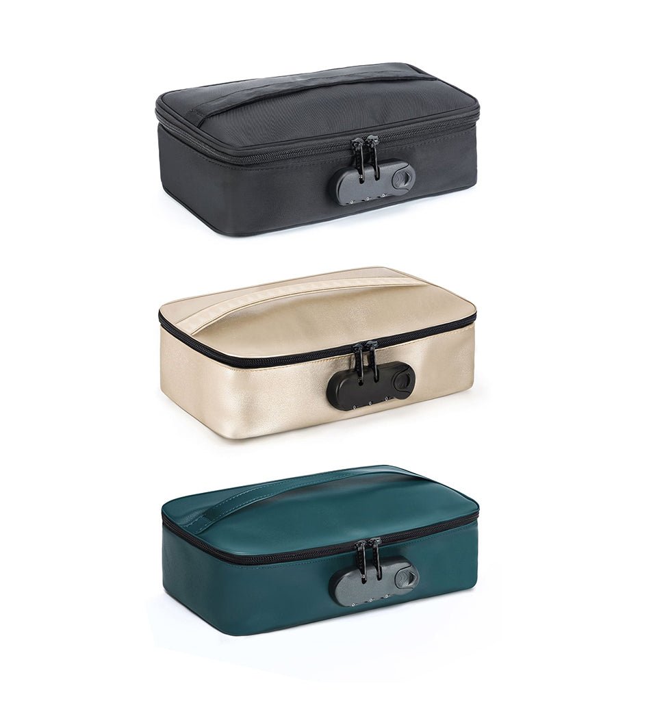 Luxury Discreet Toy Storage Box – Green - HeldInBliss