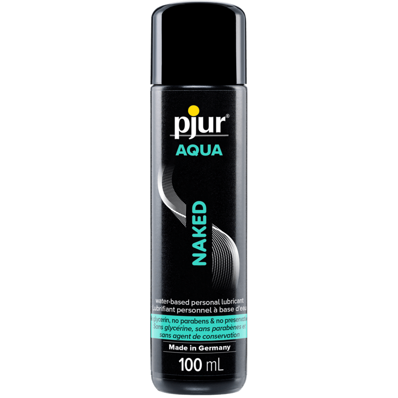 Pjur AQUA Naked – Water - Based Lubricant (100 mL) - HeldInBliss