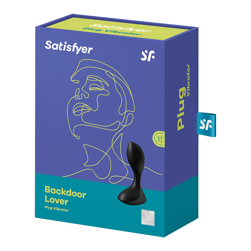Satisfyer Backdoor Lover – Black - HeldInBliss