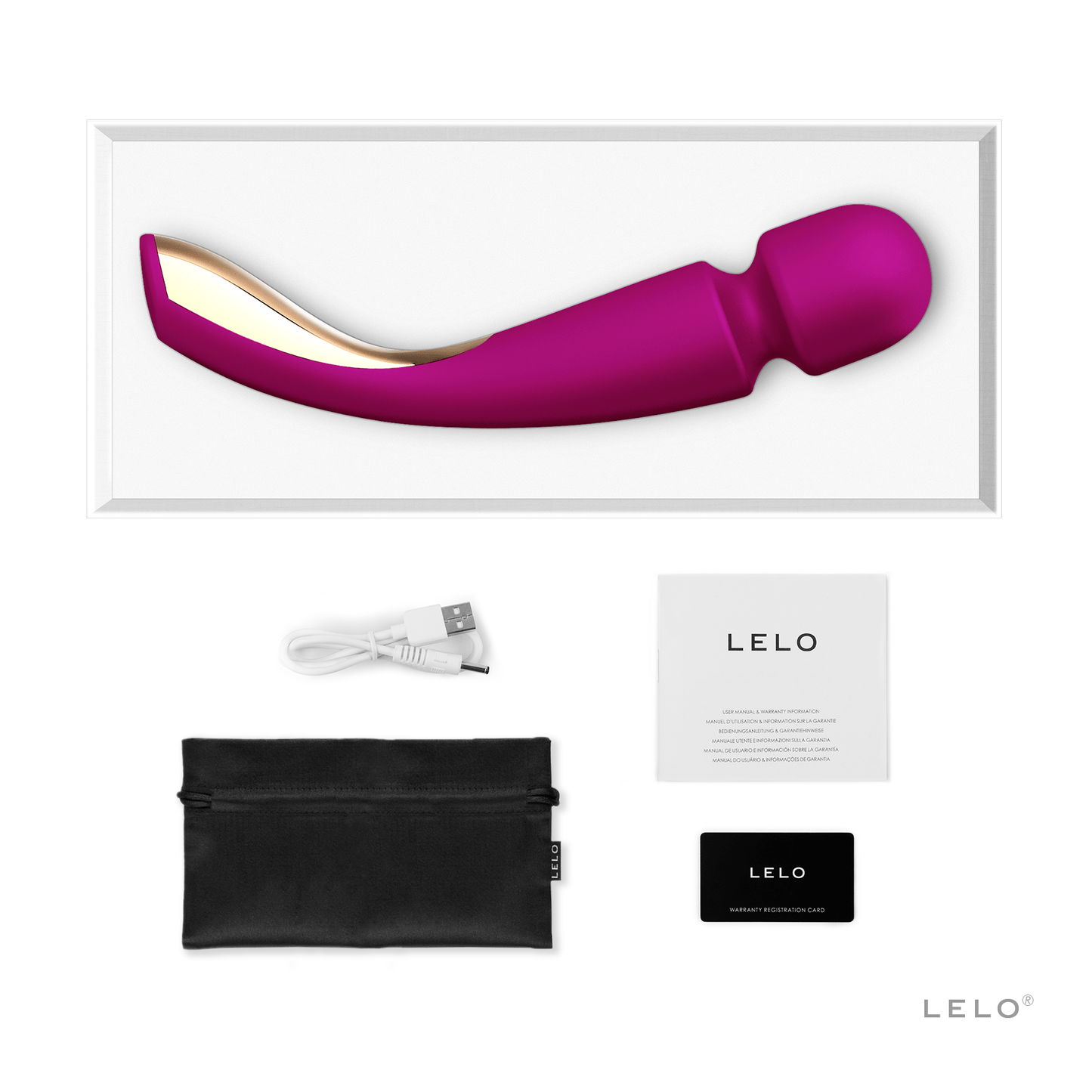 Smart wand 2 Large Deep Rose - HeldInBless