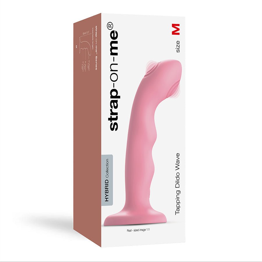Tapping Wave Vibrator – Coral Pink - HeldInBliss