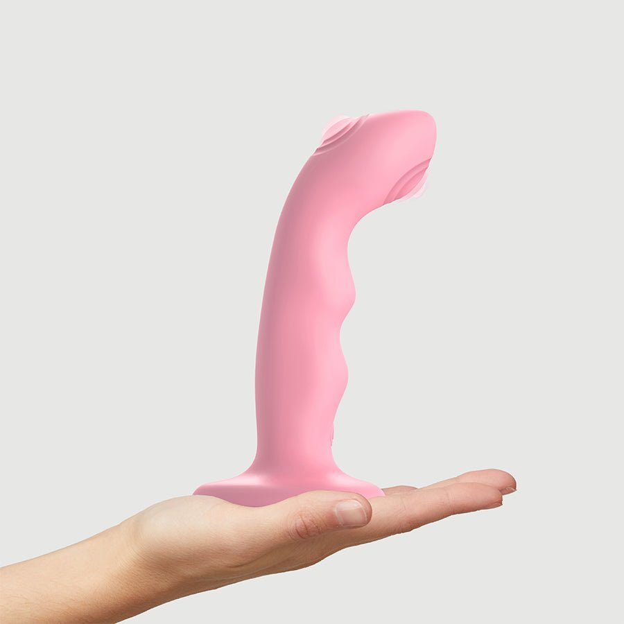 Tapping Wave Vibrator – Coral Pink - HeldInBliss