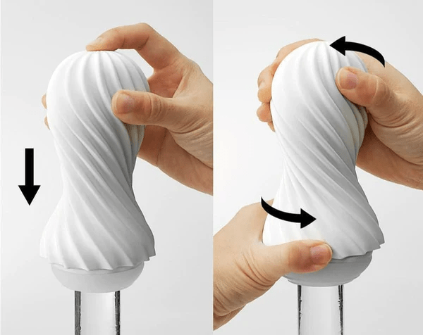 Tenga Flex Masturbator – Silky White - HeldInBliss