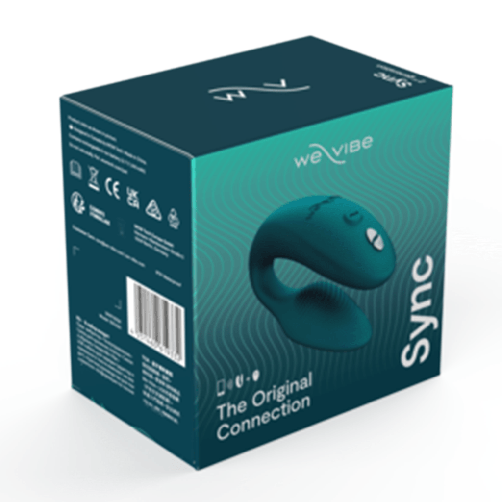 We - Vibe Sync 2 – Green Velvet Couples Vibrator - HeldInBliss