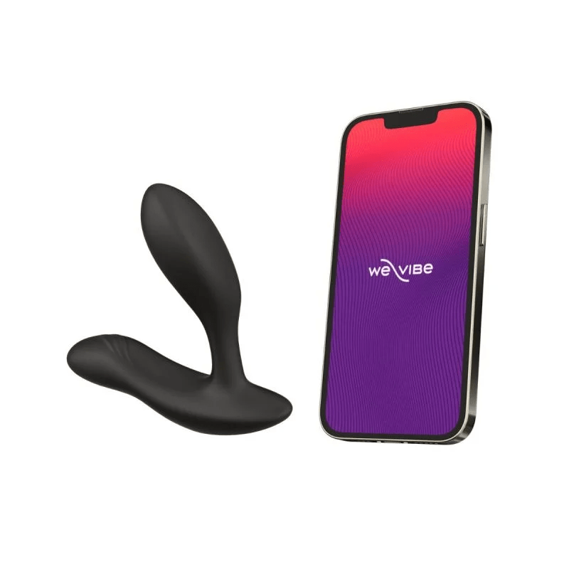 We - Vibe Vector+ Prostate Massager – Black - HeldInBliss