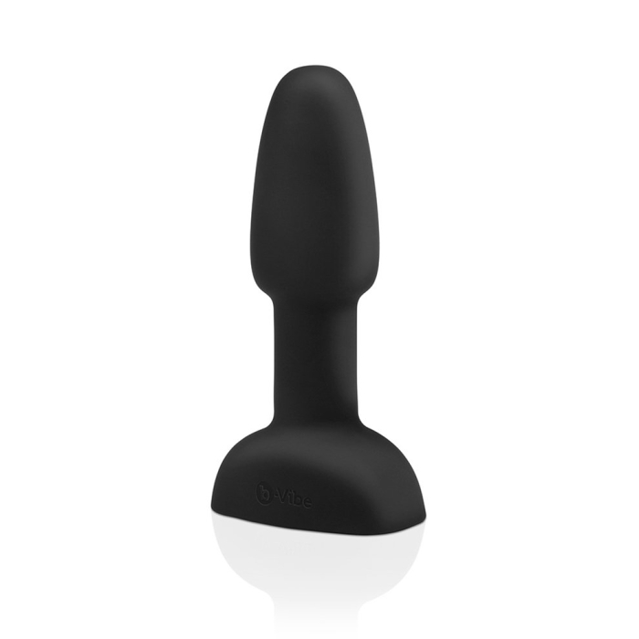 b - Vibe Rimming Plug Petite – Black - HeldInBliss