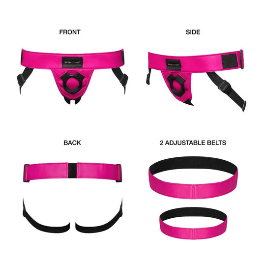 Curious Harness – Fuchsia (Strap - On - Me) - HeldInBliss