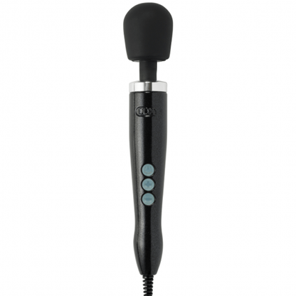 Doxy Die Cast Wand Vibrator – Black - HeldInBliss