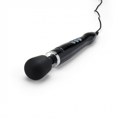 Doxy Die Cast Wand Vibrator – Black - HeldInBliss