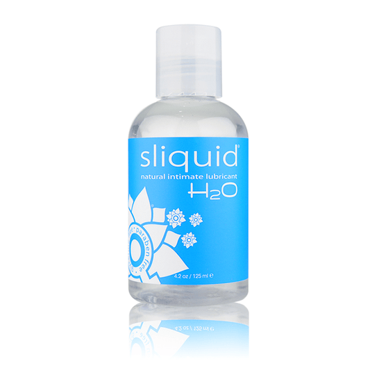 H2O Lubricant 4 oz (Sliquid) - HeldInBliss