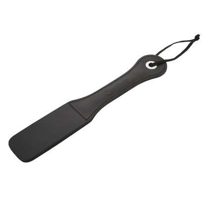 Leather Impression Paddle – “SLUT” (12”) - HeldInBliss