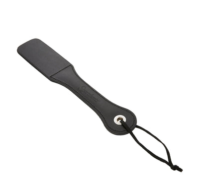 Leather Impression Paddle – “SLUT” (12”) - HeldInBliss