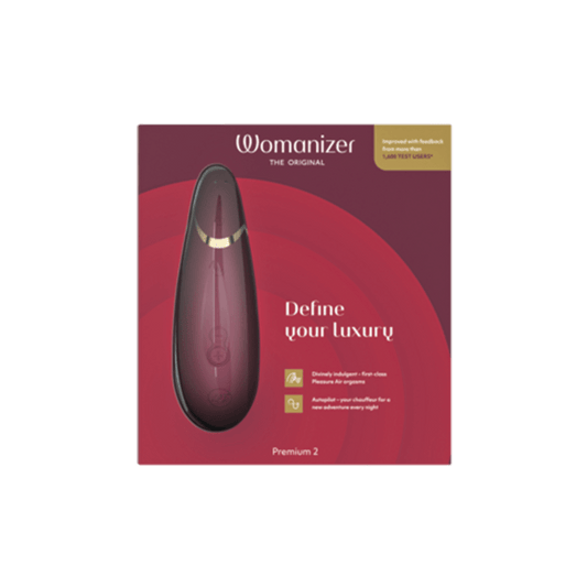 LELO Premium 2 – Bordeaux Sonic Clitoral Massager - HeldInBliss