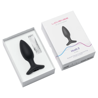 Lovense Hush 2 – 1.5” (Black) - HeldInBliss