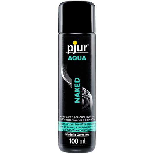 Pjur AQUA Naked – Water - Based Lubricant (100 mL) - HeldInBliss