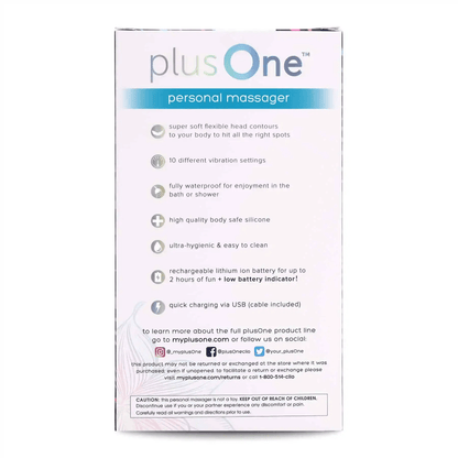 plusOne Personal Massager - HeldInBliss