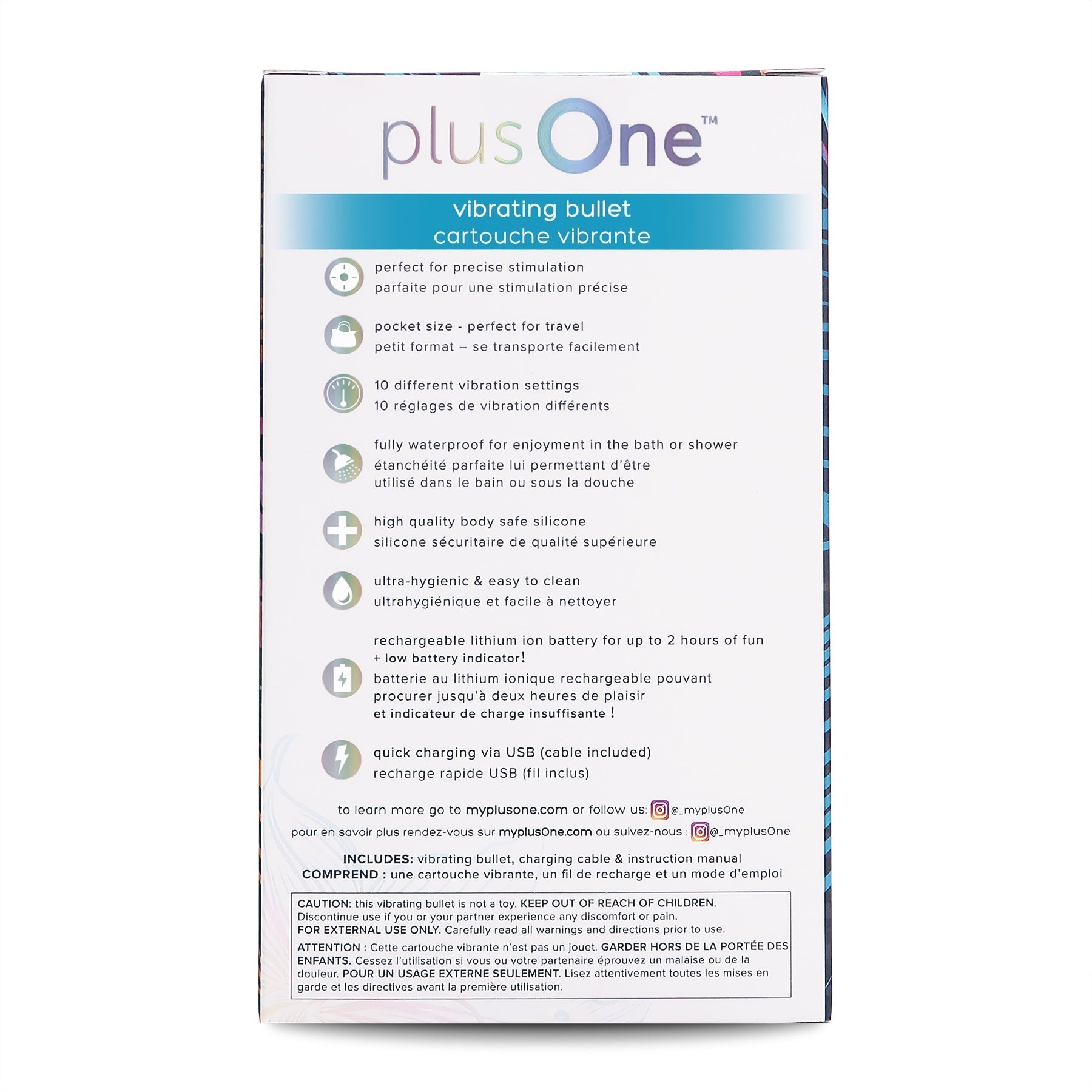 plusOne Vibrating Bullet - HeldInBliss