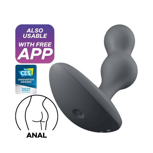 Satisfyer Deep Diver Plug (App - Controlled) – Grey - HeldInBliss