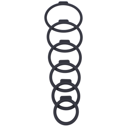 Silicone O Ring Harness Set (Tantus) - HeldInBliss