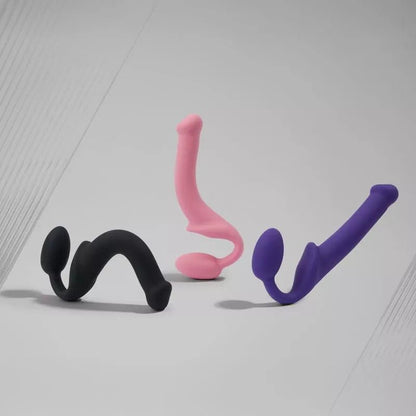 Strap - On - Me Semi - Realistic Bendable Strap - On – Pink (Size M) - HeldInBliss