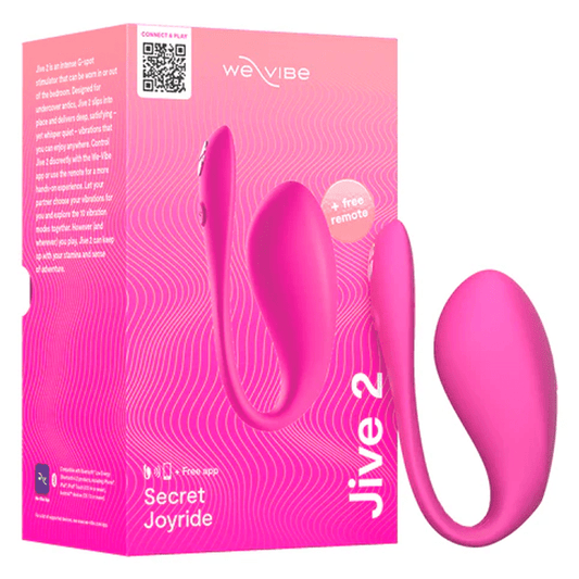 We - Vibe Jive 2 Wearable Vibrator – Electric Pink - HeldInBliss
